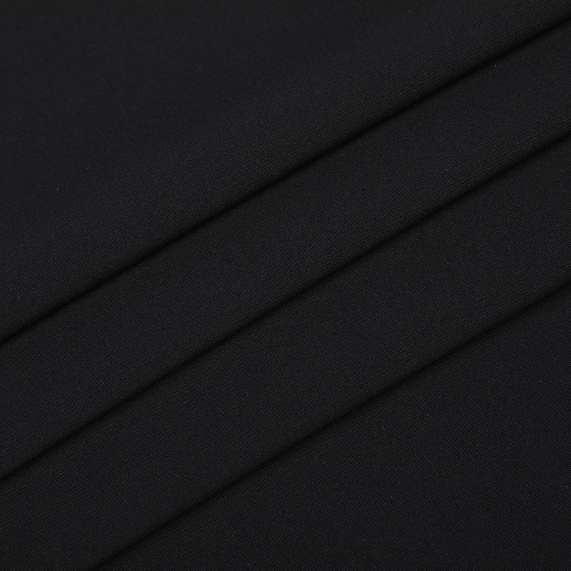 APP1066 Polyester Fake Elastic Warp Sticked Trench Coat Fabric