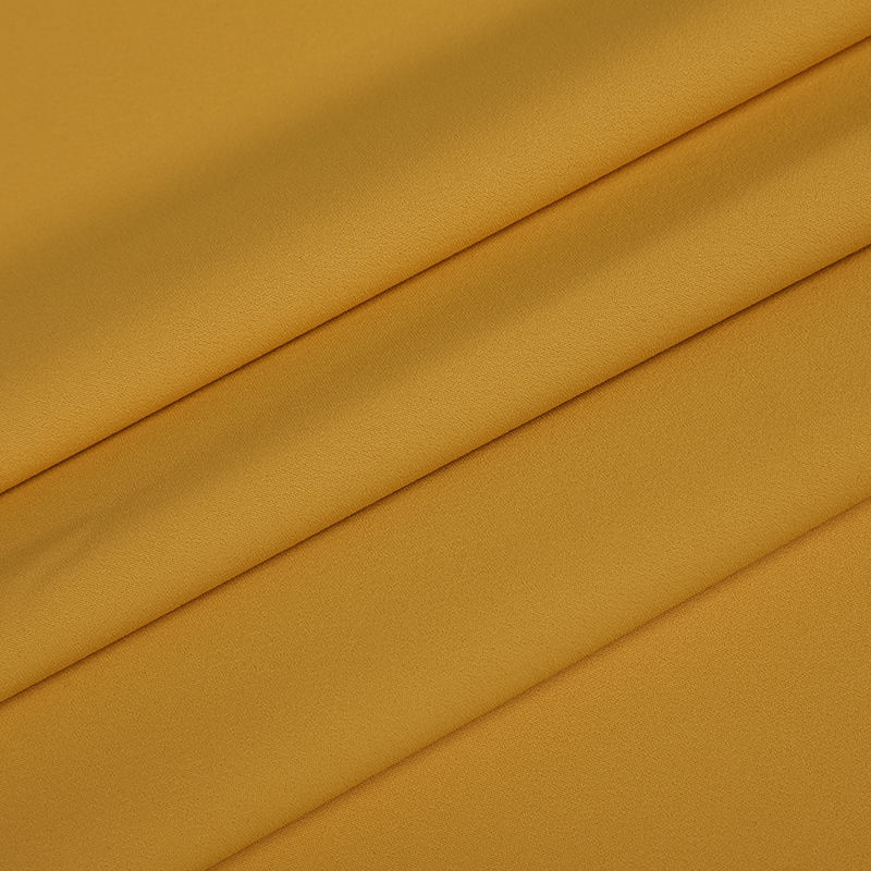 APS1107 Warp Sticked Brocade ammoniak Hög elastisk T-shirt-tyg