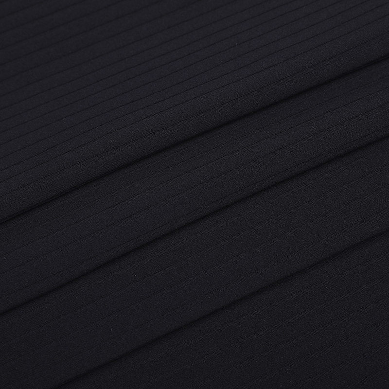 APJ1111 WARP Sticked Polyester Ammoniak Stripe Jacquard Trousers Fabric