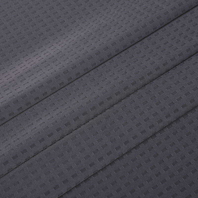 APJ1089 Warp Sticked Brocade ammoniakgitter Jacquard Tyg